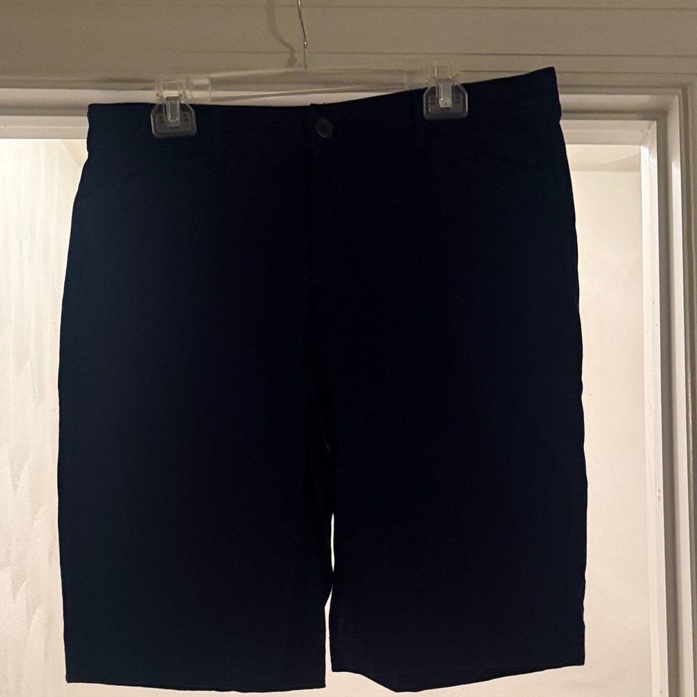 St. John's Bay Women's Navy Bermudas